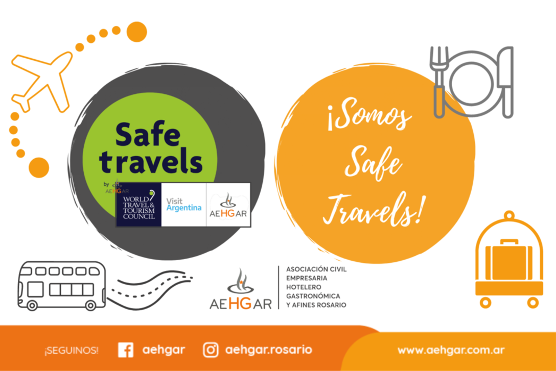 Imagen de AEHGAR RECIBIÓ EL SELLO SAFE TRAVELS Imagen de AEHGAR RECIBIÓ EL SELLO SAFE TRAVELS