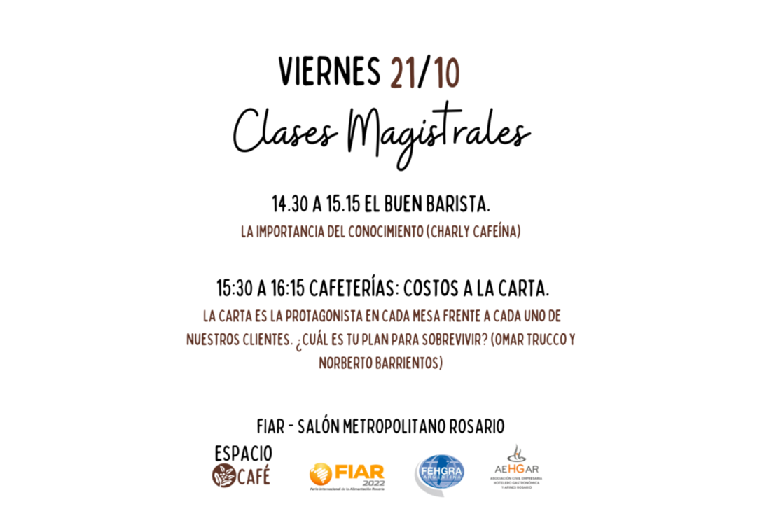 Imagen de AEHGAR trae una interesante programación para su espacio en la Feria Internacional de la Alimentación 2022. Imagen de AEHGAR trae una interesante programación para su espacio en la Feria Internacional de la Alimentación 2022.