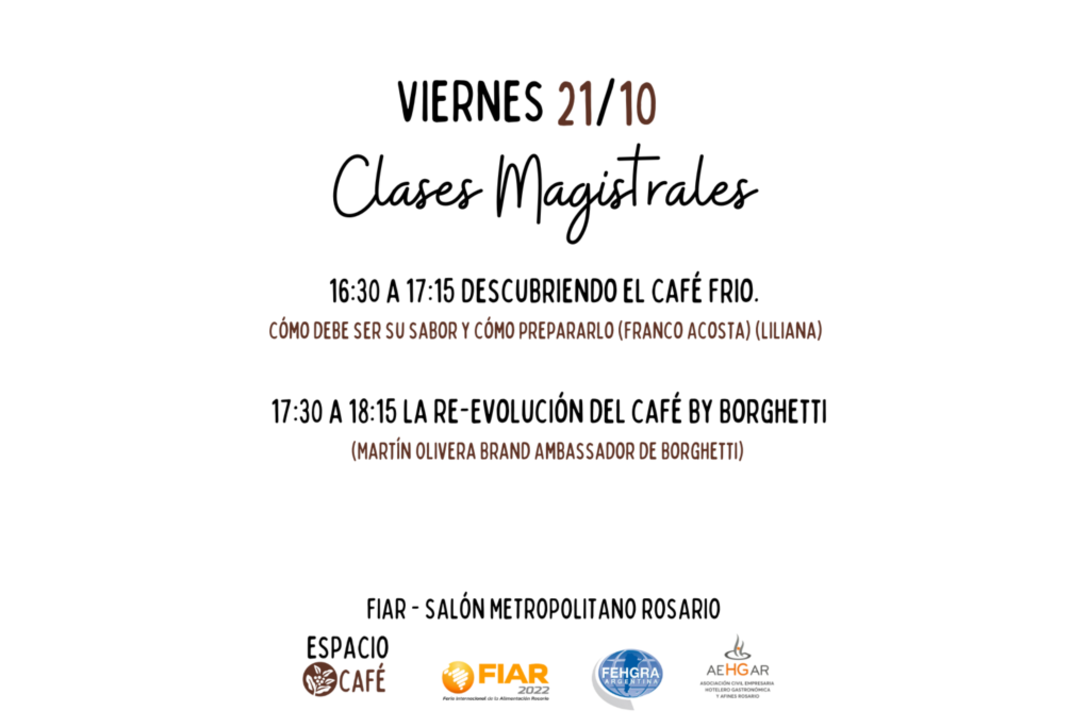 Imagen de AEHGAR trae una interesante programación para su espacio en la Feria Internacional de la Alimentación 2022. Imagen de AEHGAR trae una interesante programación para su espacio en la Feria Internacional de la Alimentación 2022.