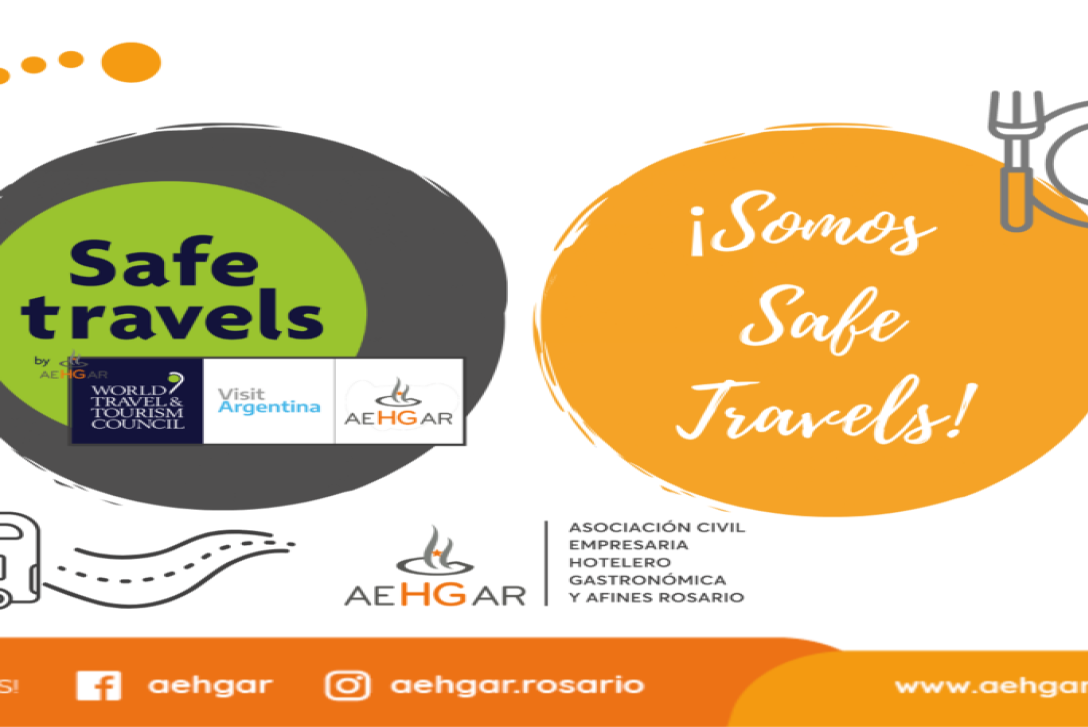 Imagen de AEHGAR RECIBI&Oacute; EL SELLO SAFE TRAVELS