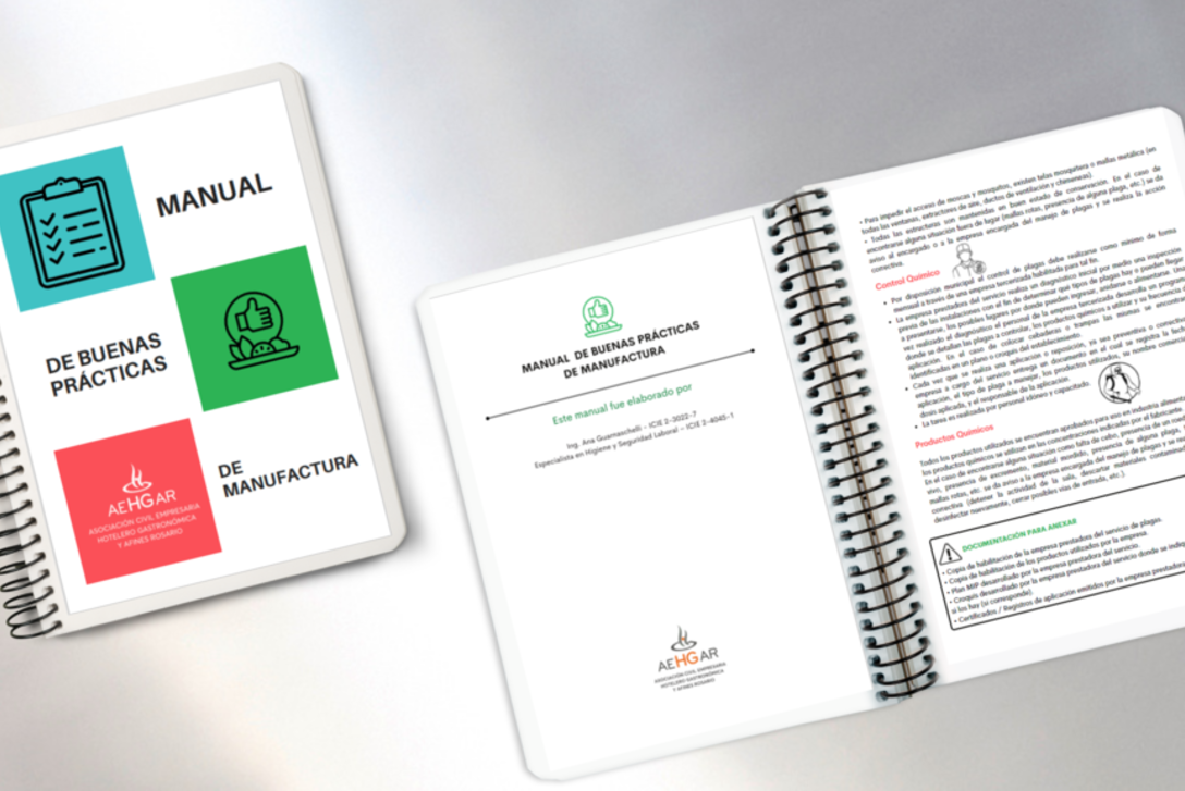 Imagen de AEHGAR realiz&oacute; un manual de Buenas Pr&aacute;cticas de Manufactura para sus asociados.