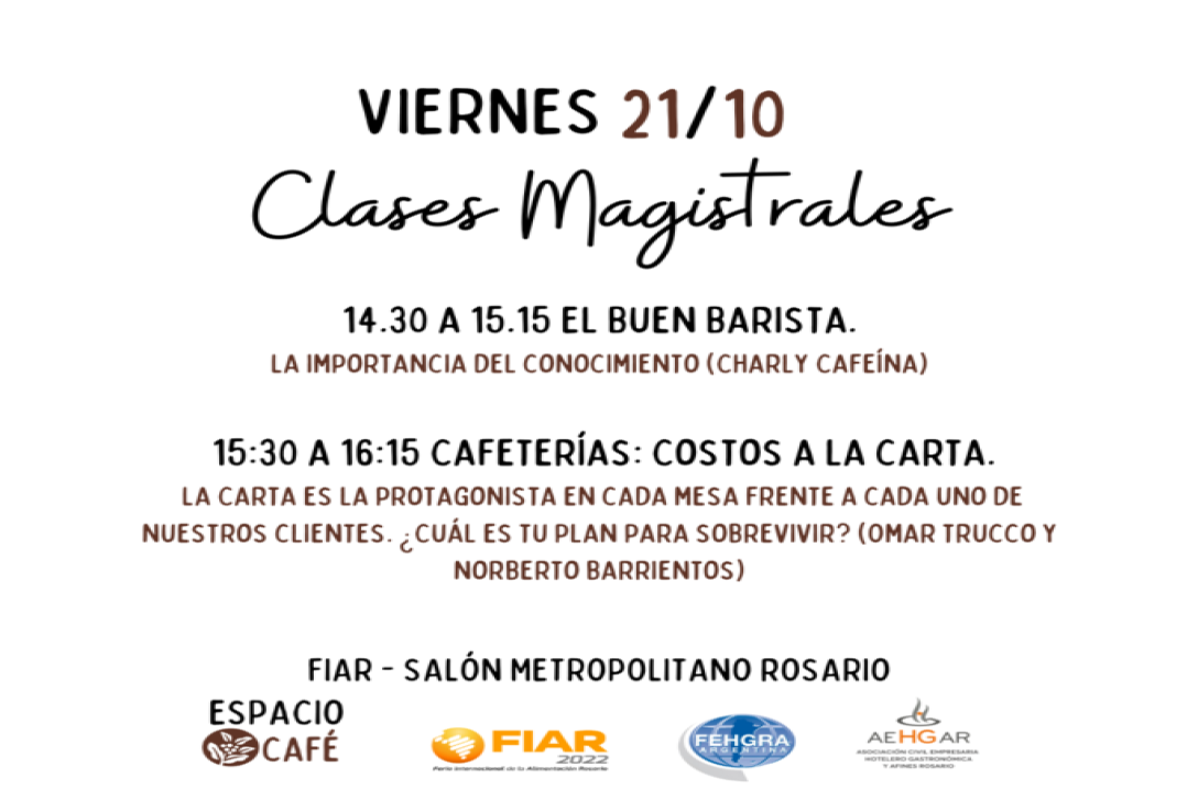 Imagen de AEHGAR trae una interesante programación para su espacio en la Feria Internacional de la Alimentación 2022. Imagen de AEHGAR trae una interesante programación para su espacio en la Feria Internacional de la Alimentación 2022.