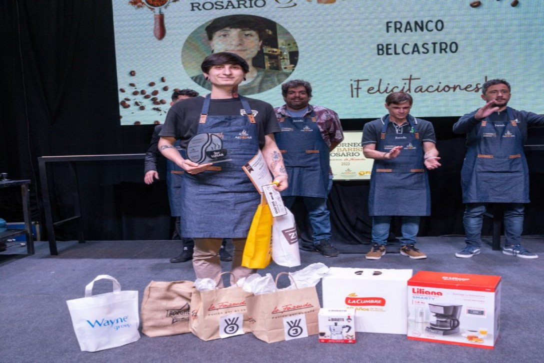 Imagen de &iexcl;ROSARIO TIENE A SU MEJOR BARISTA!